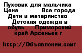 Пуховик для мальчика › Цена ­ 1 600 - Все города Дети и материнство » Детская одежда и обувь   . Приморский край,Арсеньев г.